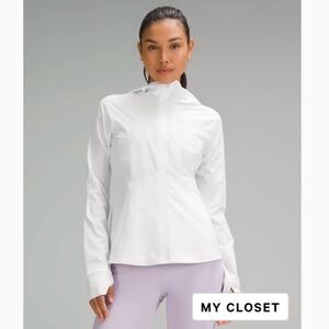 Lululemon Mist Over Windbreaker - White - Size 8